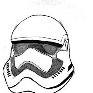 300x300 star wars stormtrooper helmet drawing geekchicpro - Star Wars Stormtrooper Helmet Drawing