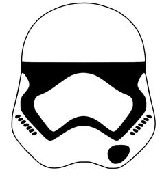 Star Wars Stormtrooper Helmet Drawing at PaintingValley.com | Explore ...