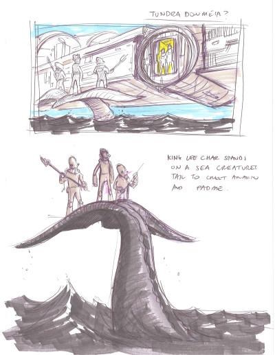 400x517 to fans of star wars the clone wars thank you - Star Wars The Clone Wars Drawings