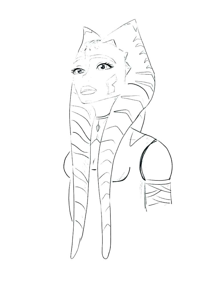 750x1000 Star Wars Clone Coloring Pages - Star Wars The Clone Wars Drawings