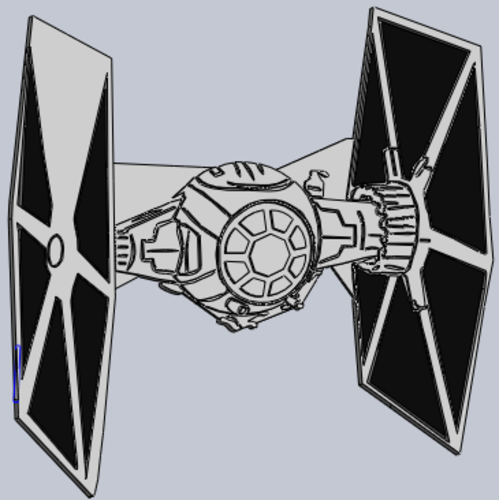 Star Wars Tie Fighter Drawing at PaintingValley.com | Explore