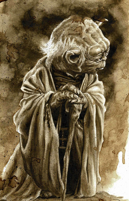 449x700 star wars yoda - Star Wars Yoda Drawing