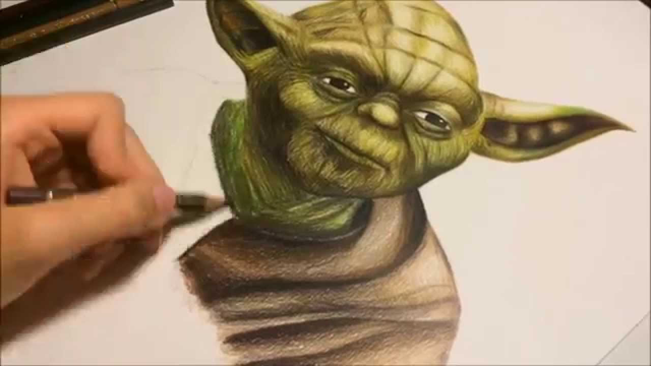 1280x720 drawing yoda star wars - Star Wars Yoda Drawing