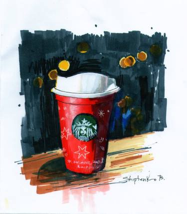 375x428 starbucks coffee drawing - Starbucks Coffee Drawing