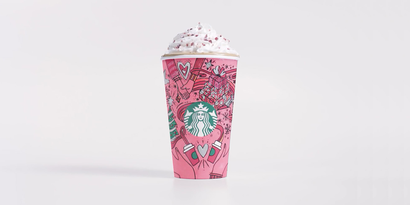 1320x660 if this year's starbucks holiday cups are controversial, it will - Starbucks Cup Drawing