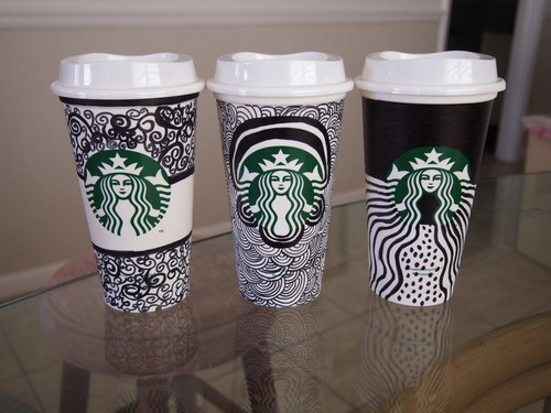 Starbucks Cup Drawing at PaintingValley.com | Explore collection of ...