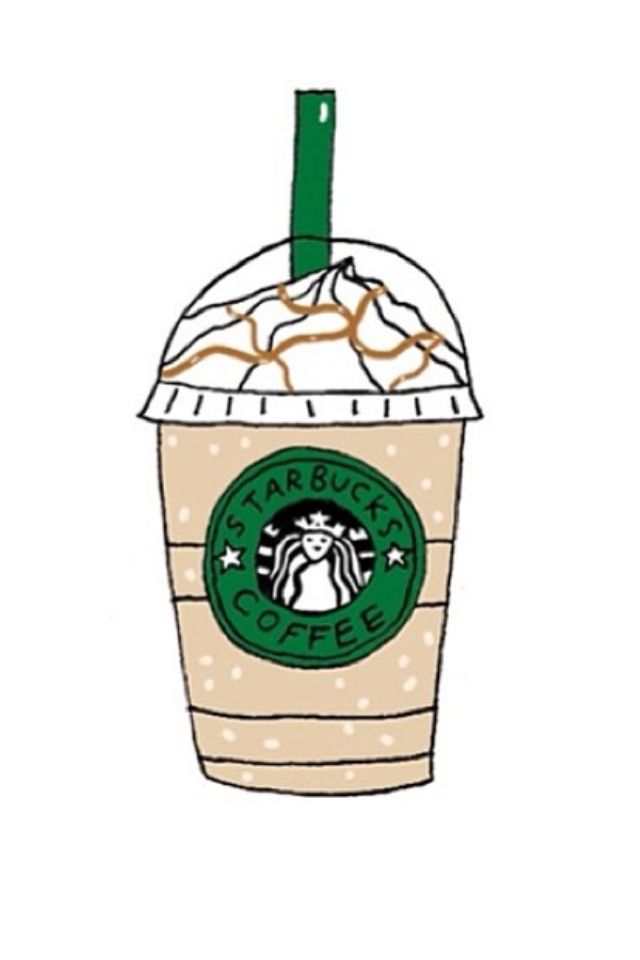 640x960 Tumblr Png Starbucks Images In Collection - Starbucks Drawing Tumblr