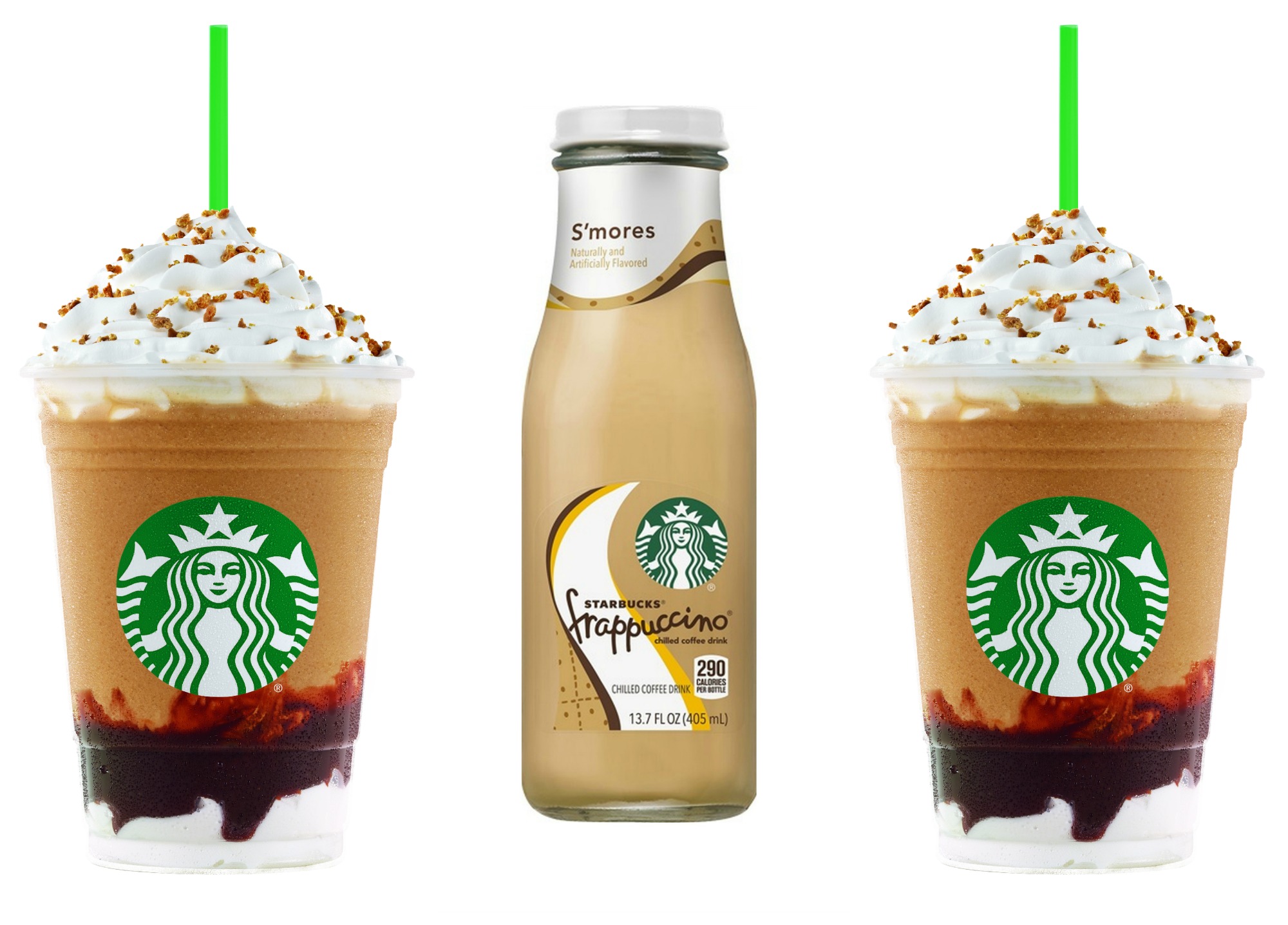 2000x1437 Is The Starbucks S'mores Frappuccino Caffeinated Here's What You - Starbucks Frappuccino Drawing