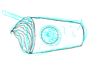 320x220 and still practicing digital art!! so i decided to draw - Starbucks Frappuccino Drawing