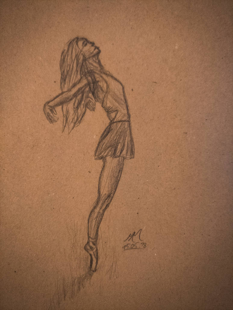 774x1032 Dancing Girl Quick Drawing - Starbucks Girl Drawing