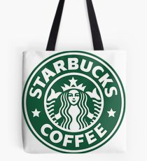 210x230 Starbucks Logo Drawing Tote Bags Redbubble - Starbucks Logo Drawing