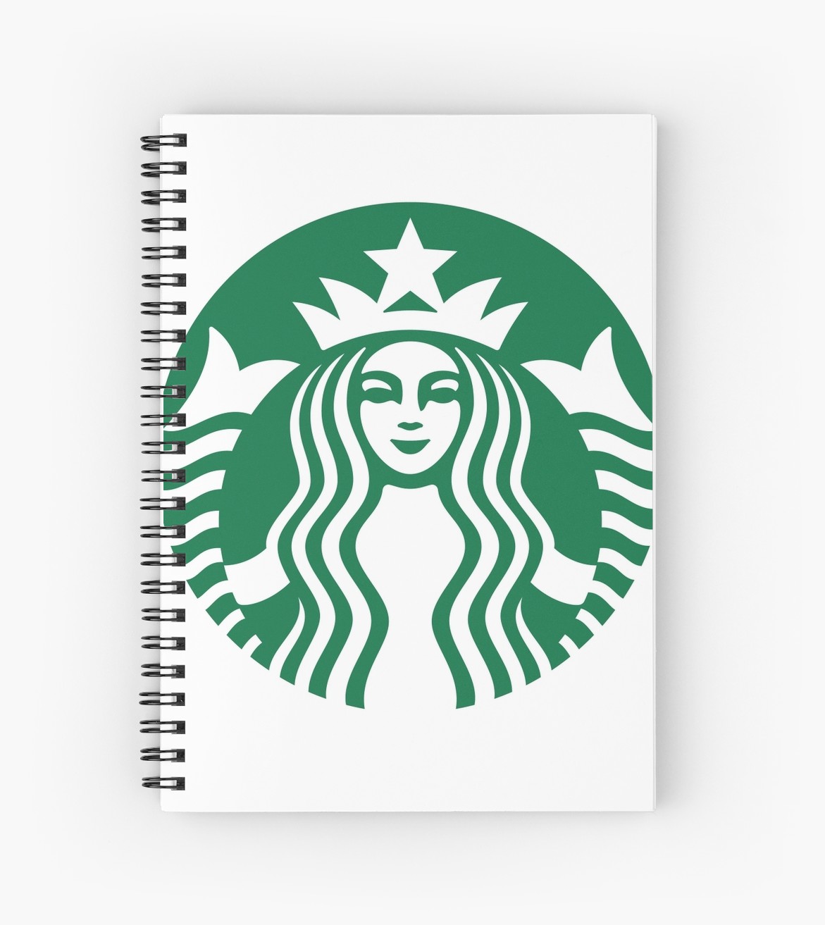 1171x1313 Starbucks Logo Spiral Notebooks - Starbucks Logo Drawing