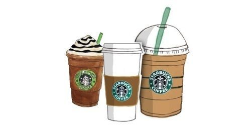 500x273 starbucks frappuccino, ursula disney and drawing - Starbucks Tumblr Drawing