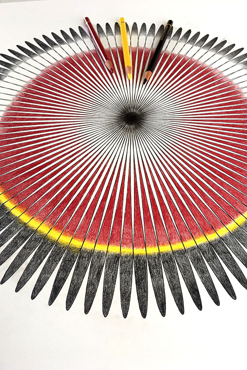 500x750 in progress look - Starburst Drawing