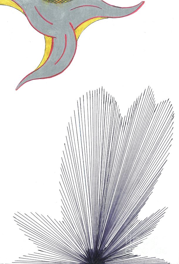 610x900 Starburst Drawing - Starburst Drawing