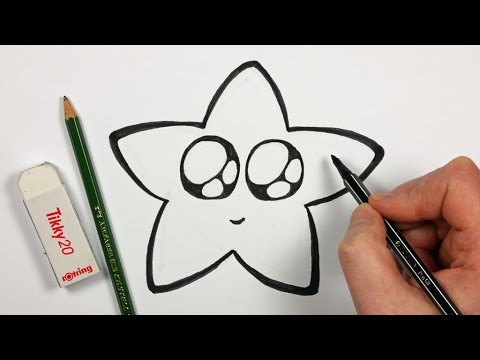 Starfish Cartoon Drawing at PaintingValley.com | Explore collection of ...