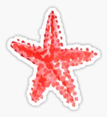 210x230 Starfish Drawing Stickers Redbubble - Starfish Drawing Images