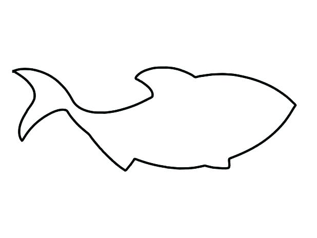 618x464 Goldfish Outline - Starfish Outline Drawing