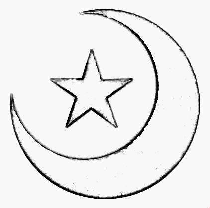 422x418 Moon And Star Gallery Images - Stars And Moon Drawing