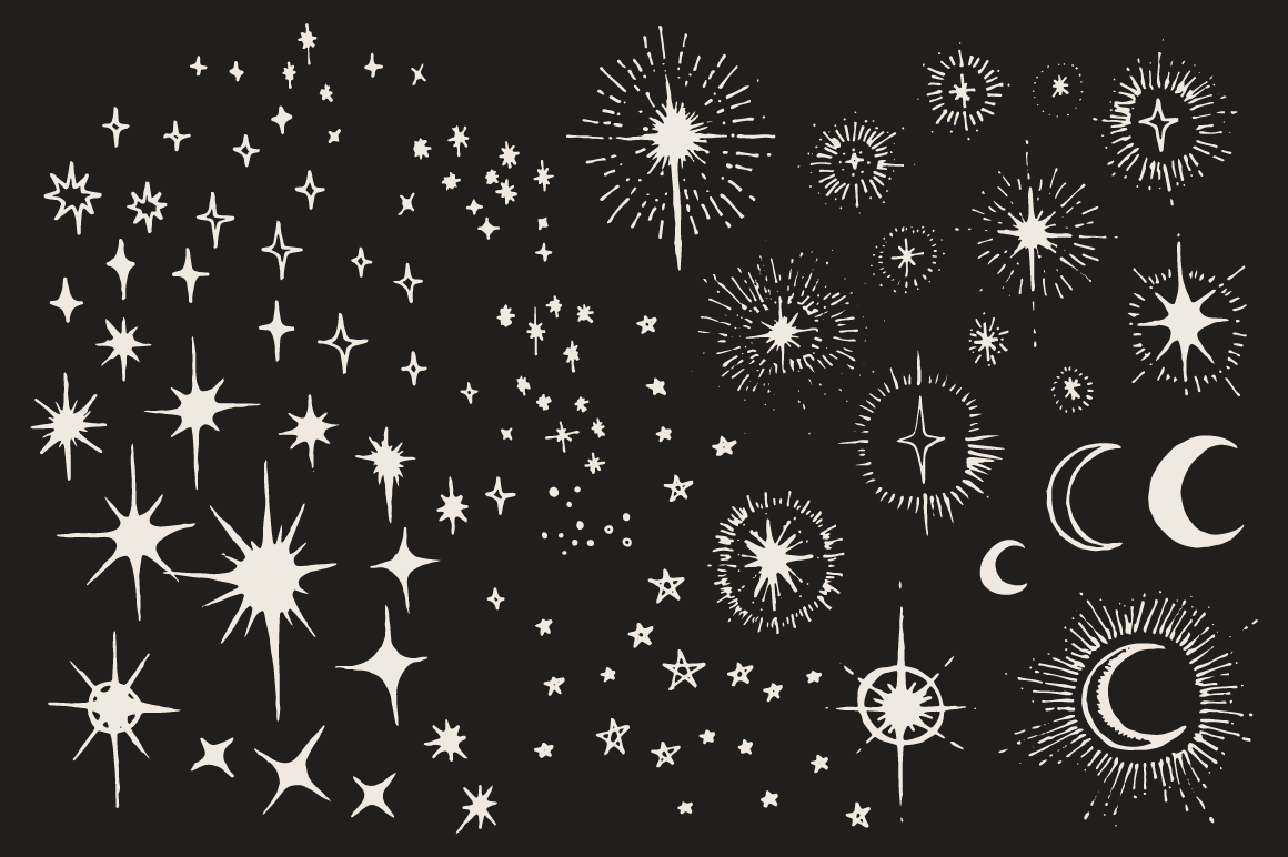 1160x772 Star, Moon, Cloud, Sky Drawings - Stars And Moon Drawing