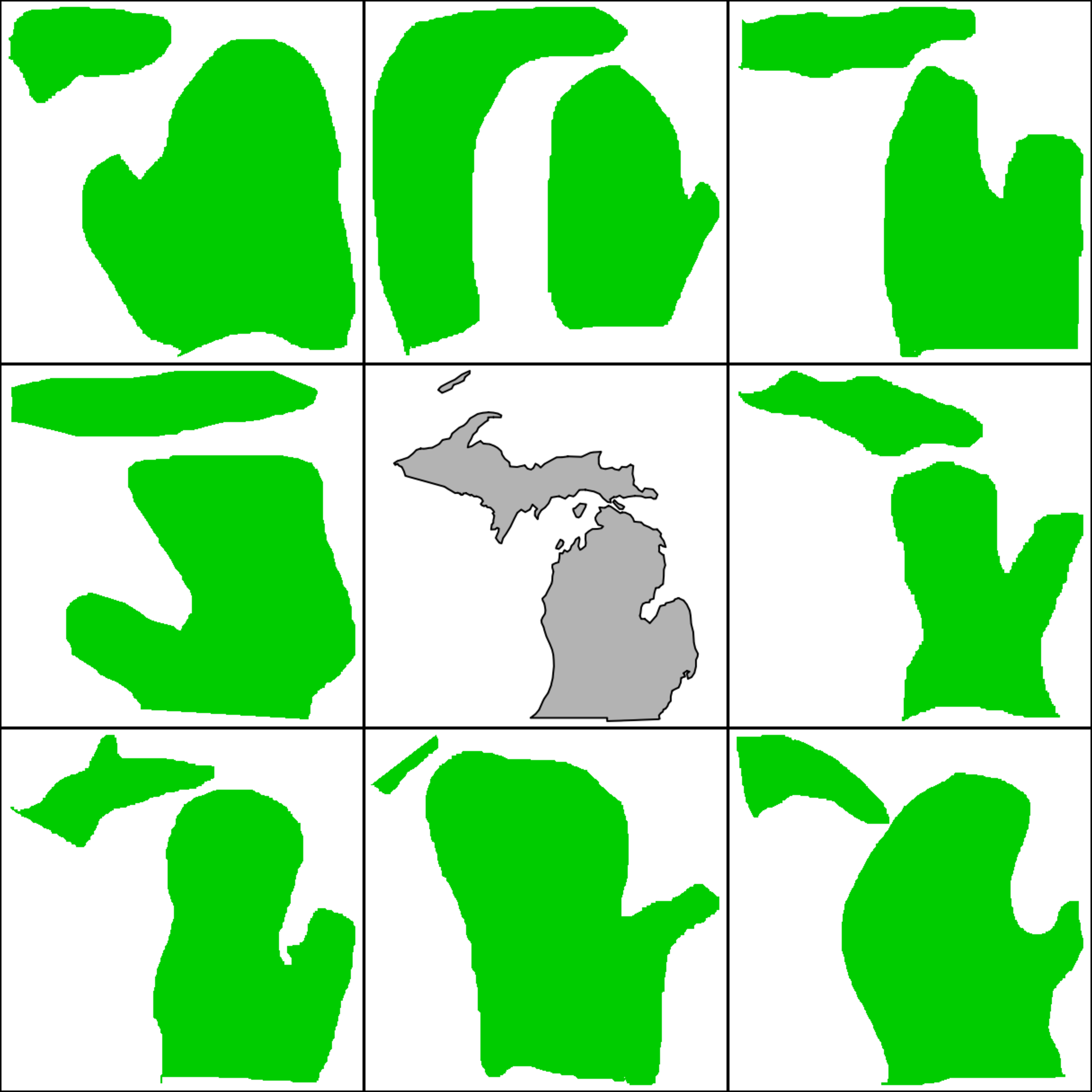 3648x3648 Here's How Well Americans Can Draw The States Time - State Drawing