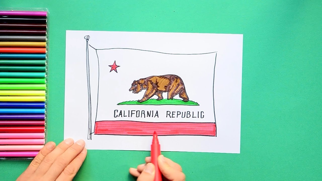 State Of California Drawing at Explore collection