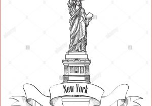 300x210 Statue Of Liberty Drawing Buildings Archives Art For Kids - Statue Of Liberty Black And White Drawing