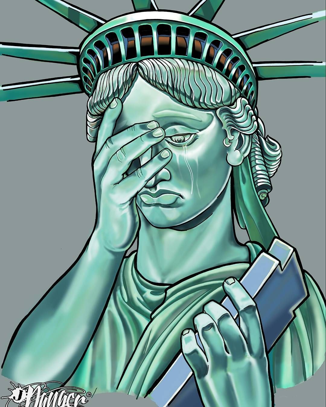 1080x1350 work in progress liberty crying funny thing about the statue - Statue Of Liberty Crying Drawing