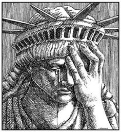 236x257 Statue Of Liberty Crying The Lester Charlie Review - Statue Of Liberty Crying Drawing