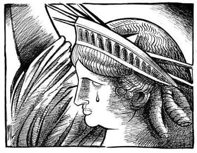 400x310 statue of liberty crying is the statue of liberty which - Statue Of Liberty Crying Drawing