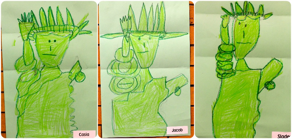 1024x489 Eberhart's Explorers Happy President's Day! - Statue Of Liberty Directed Drawing