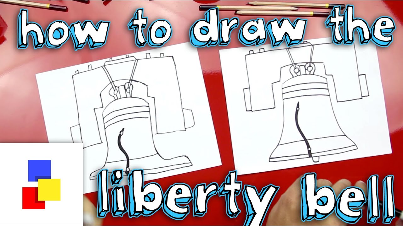 1280x720 How To Draw The Liberty Bell - Statue Of Liberty Directed Drawing