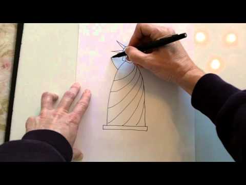 480x360 How To Draw A Simple Statue Of Liberty - Statue Of Liberty Directed Drawing
