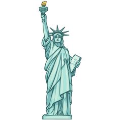 236x236 Simple Line Drawings Statue Of Liberty - Statue Of Liberty Drawing