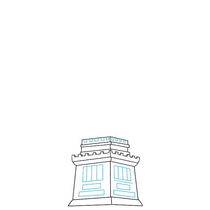 680x678 How To Draw The Statue Of Liberty - Statue Of Liberty Drawing Easy