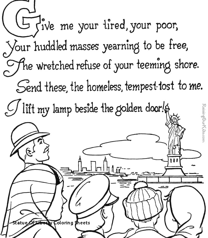 670x768 statue of liberty drawing easy statue liberty coloring - Statue Of Liberty Drawing Easy