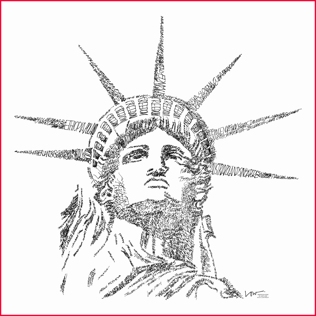 Statue Of Liberty Drawing Outline at Explore