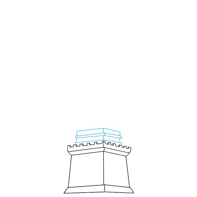 680x678 How To Draw The Statue Of Liberty - Statue Of Liberty Drawing Step By Step