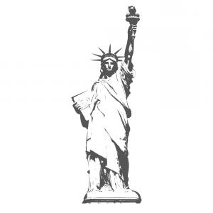 300x300 stock illustration statue of liberty face emoji lazttweet - Statue Of Liberty Face Drawing