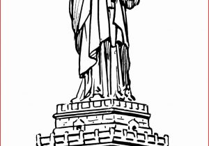 300x210 Statue Of Liberty Drawing Buildings Archives Art For Kids - Statue Of Liberty Line Drawing