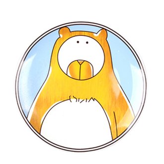 330x330 inch simple cartoon design dinner plate dessert serving plates - Steak Cartoon Drawing