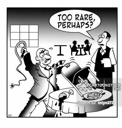 400x417 rare steak cartoons and comics - Steak Cartoon Drawing