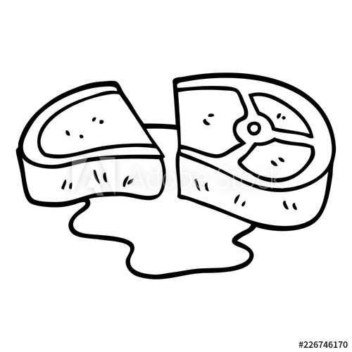 500x500 line drawing cartoon rare steak - Steak Cartoon Drawing