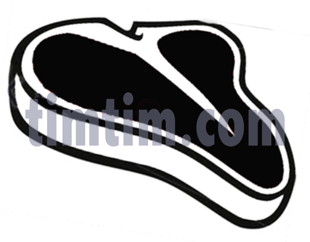 614x480 free drawing of a steak icon bw from the category cooking food - Steak Drawing