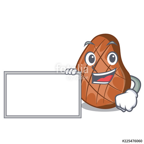 500x500 with board grilled beef steak on plate cartoon stock image - Steak Drawing Cartoon