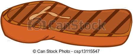 450x184 baked steak clipart - Steak Drawing Cartoon
