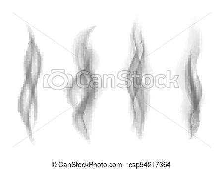 450x341 realistic gray smoke isolated on white background dark steam - Steam Drawing