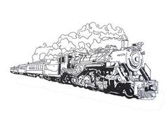 236x188 Best Drawing - Steam Engine Drawing