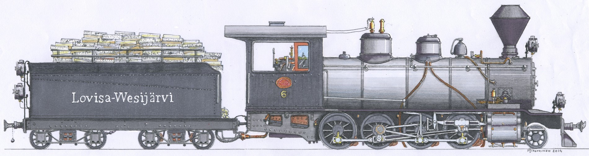 1900x504 Steam Locomotives - Steam Engine Drawing