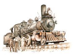 236x179 Best Old Steam Train Drawings Images Old Trains, Train - Steam Engine Train Drawing